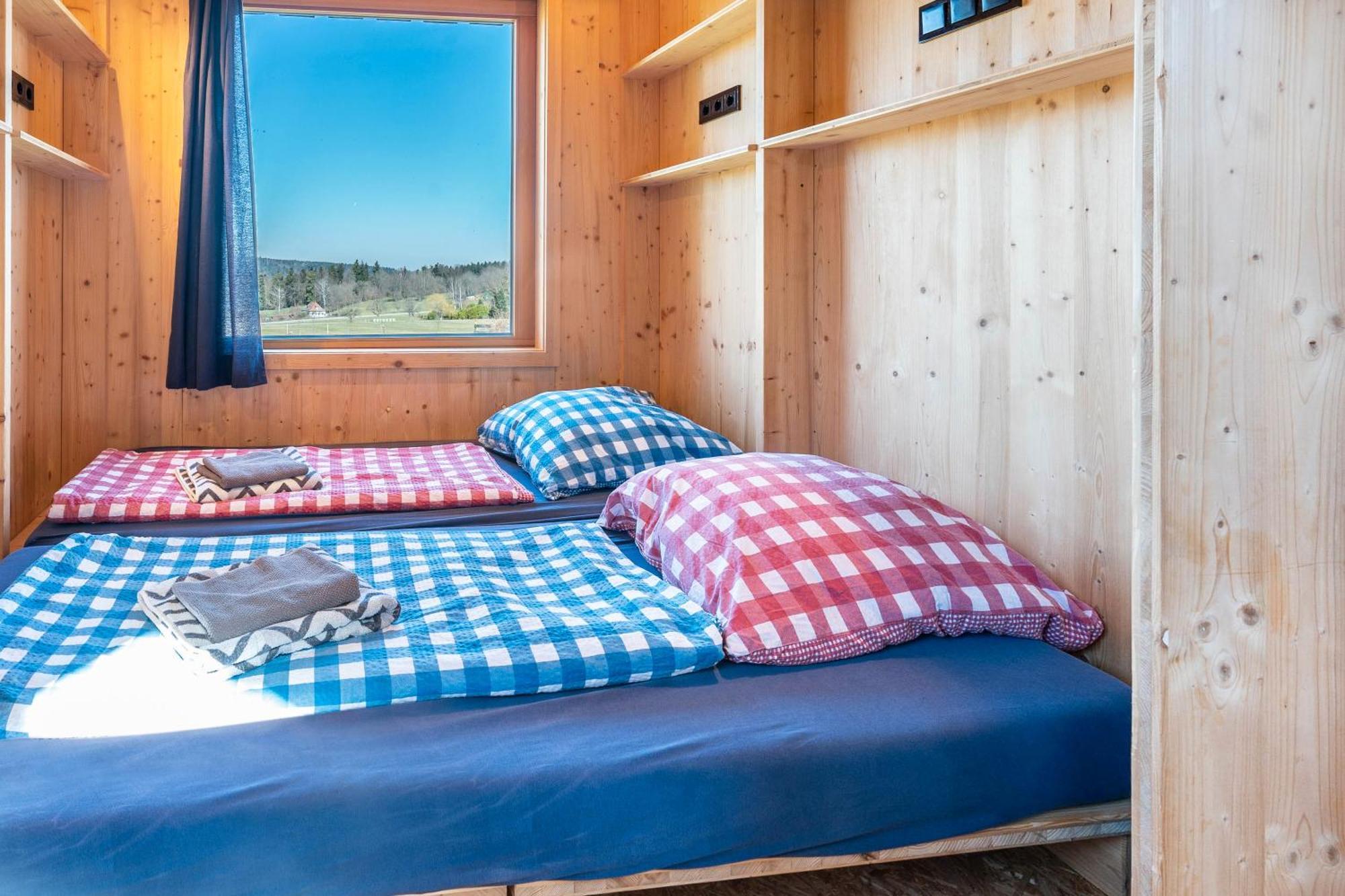 Tiny Houses Der Dorfscheune Bieselsberg Buitenkant foto