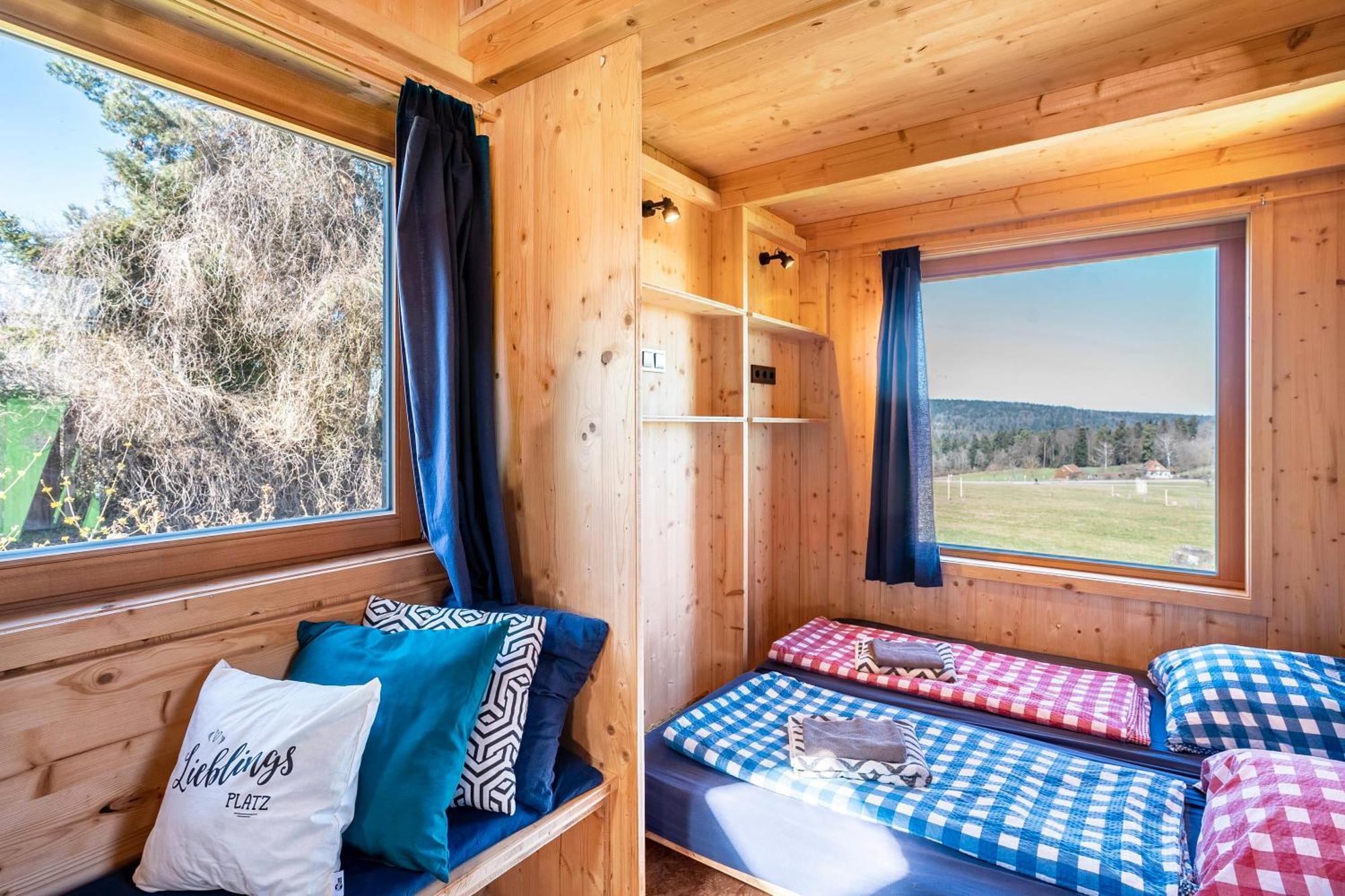 Tiny Houses Der Dorfscheune Bieselsberg Buitenkant foto
