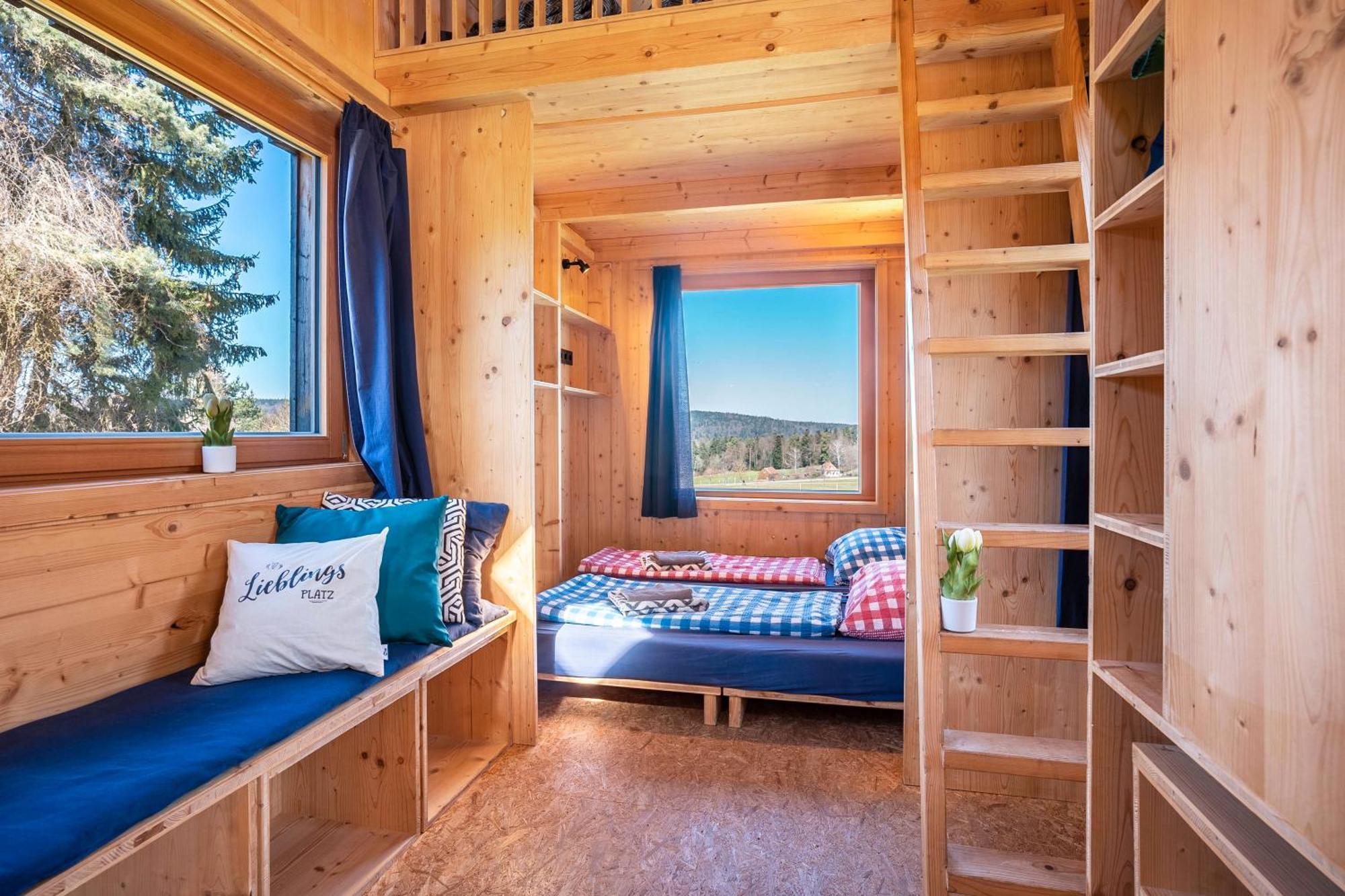 Tiny Houses Der Dorfscheune Bieselsberg Buitenkant foto