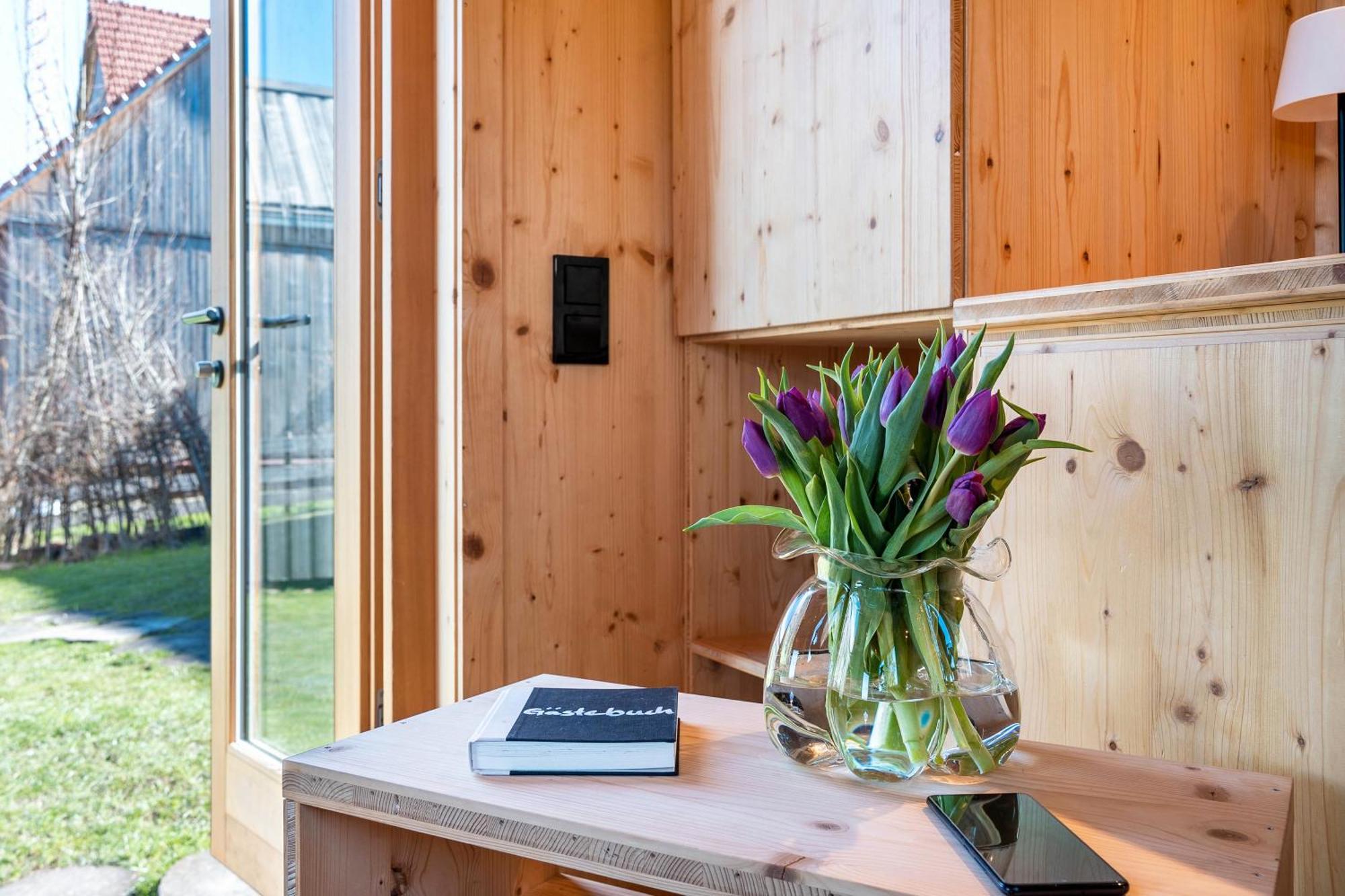 Tiny Houses Der Dorfscheune Bieselsberg Buitenkant foto