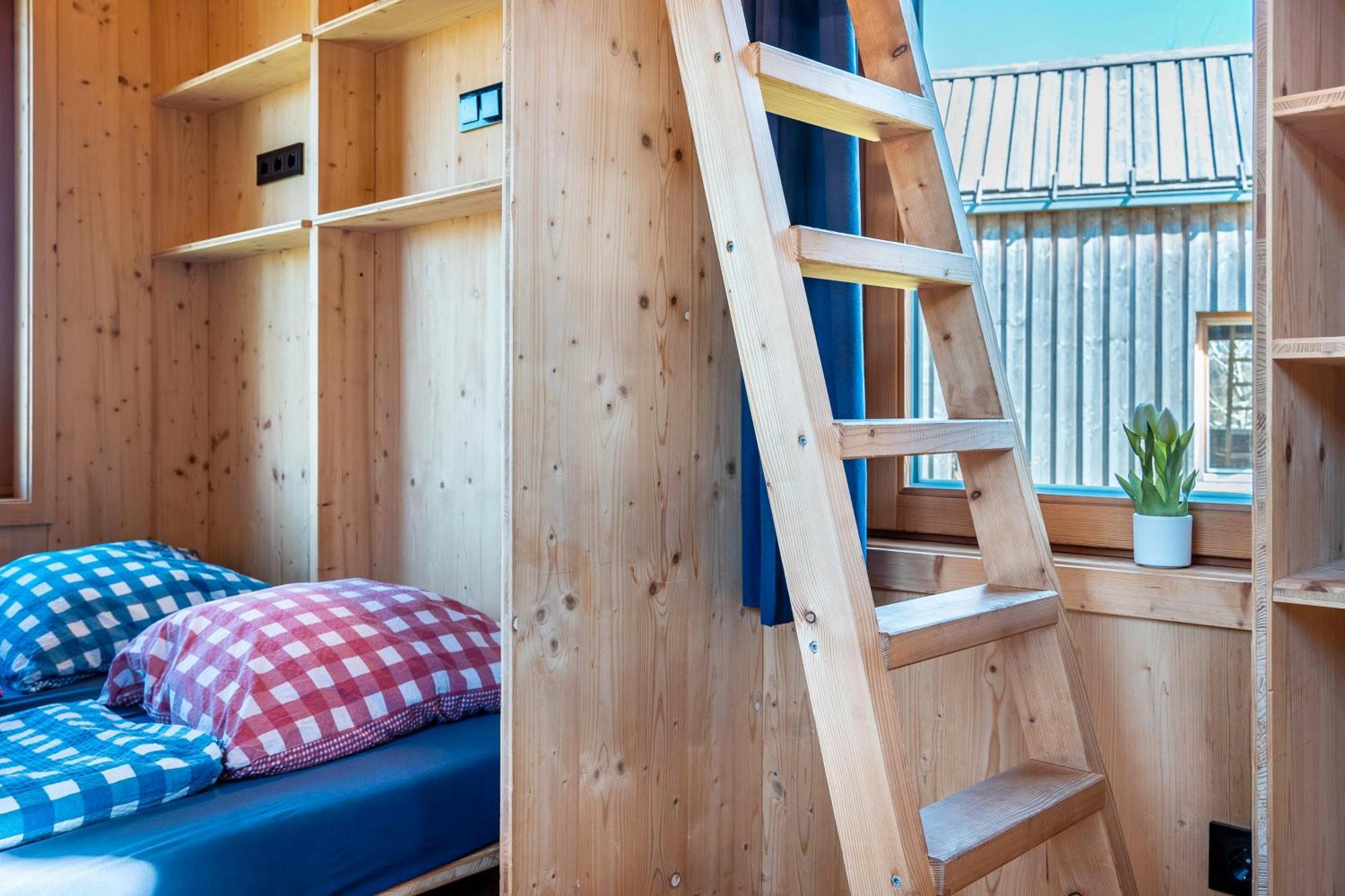 Tiny Houses Der Dorfscheune Bieselsberg Buitenkant foto