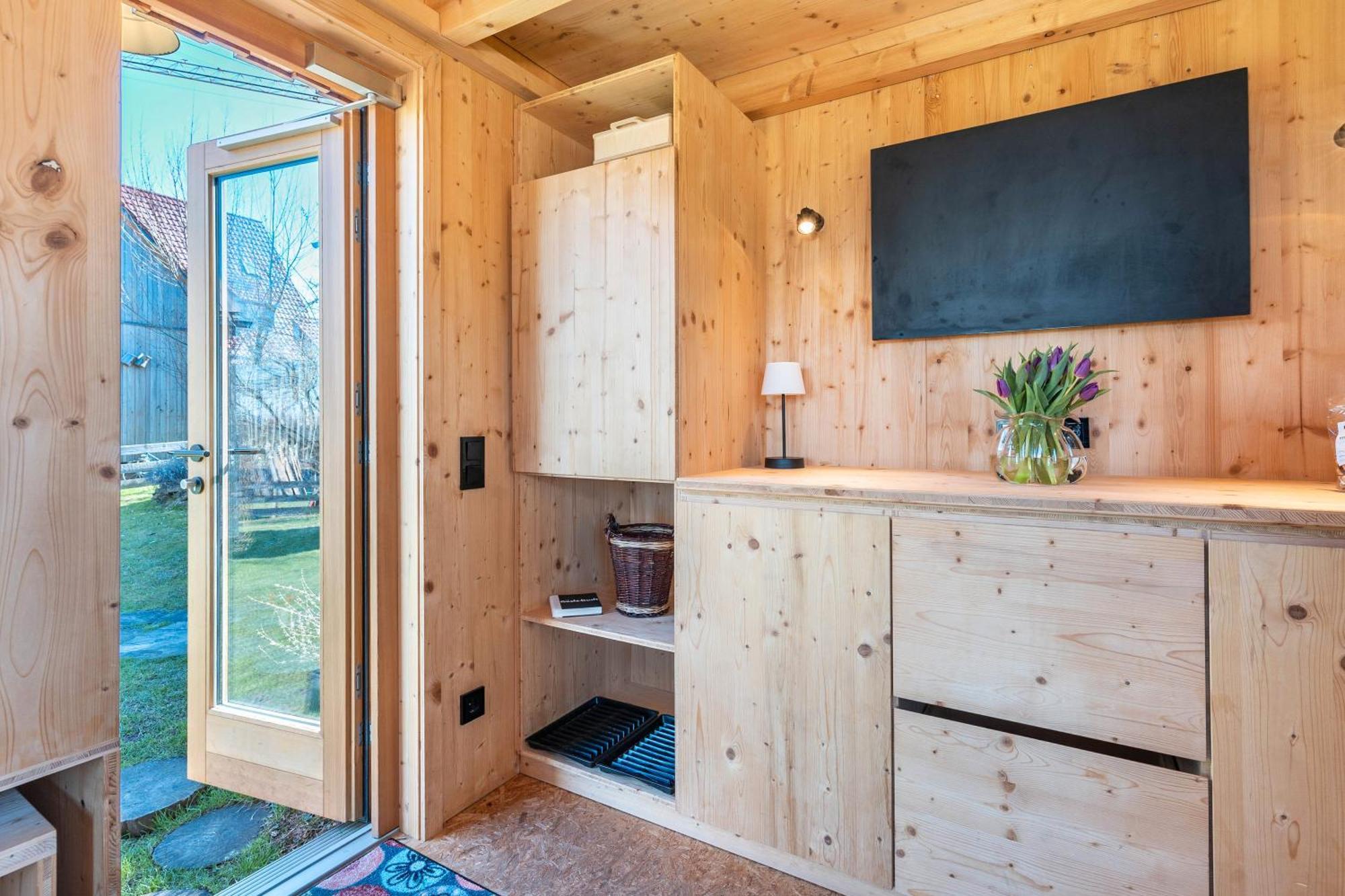Tiny Houses Der Dorfscheune Bieselsberg Buitenkant foto