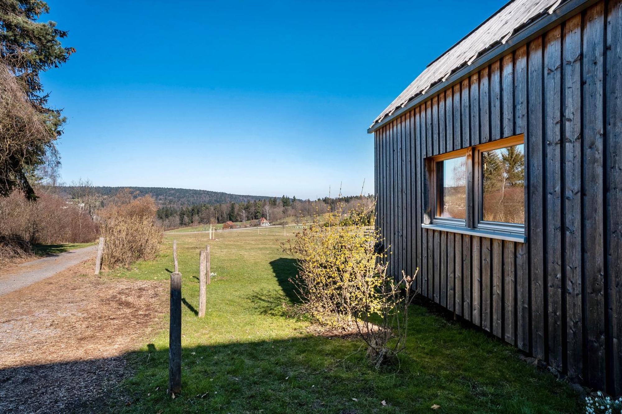 Tiny Houses Der Dorfscheune Bieselsberg Buitenkant foto