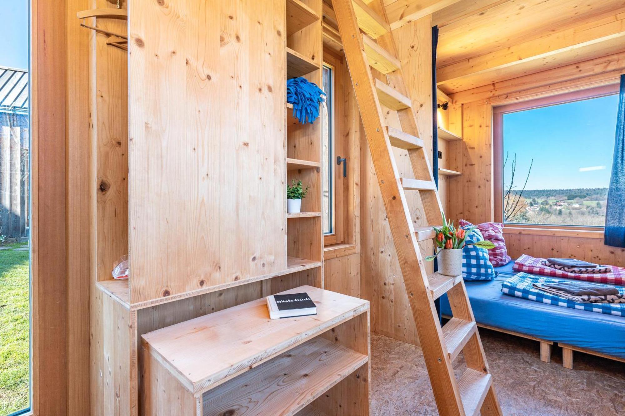 Tiny Houses Der Dorfscheune Bieselsberg Buitenkant foto