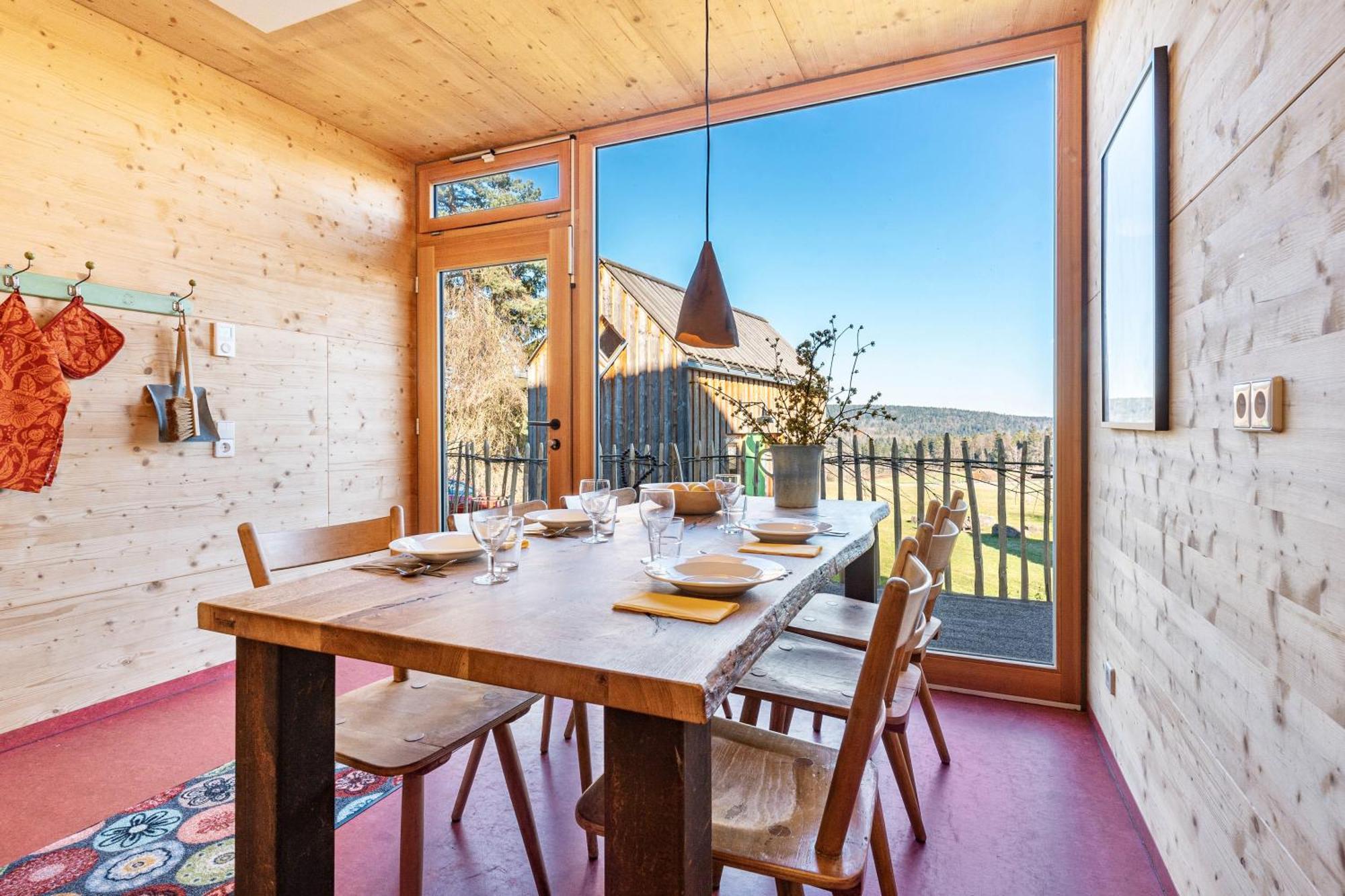 Tiny Houses Der Dorfscheune Bieselsberg Buitenkant foto