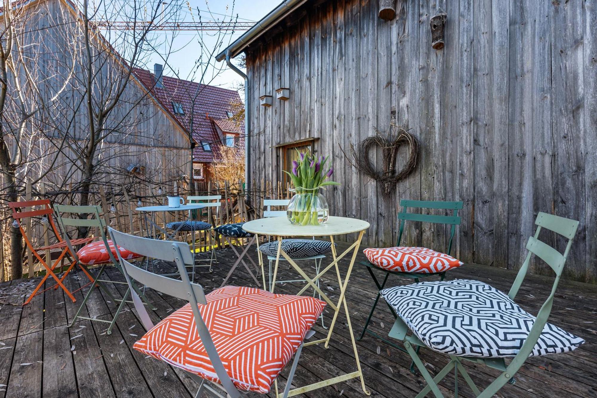 Tiny Houses Der Dorfscheune Bieselsberg Buitenkant foto