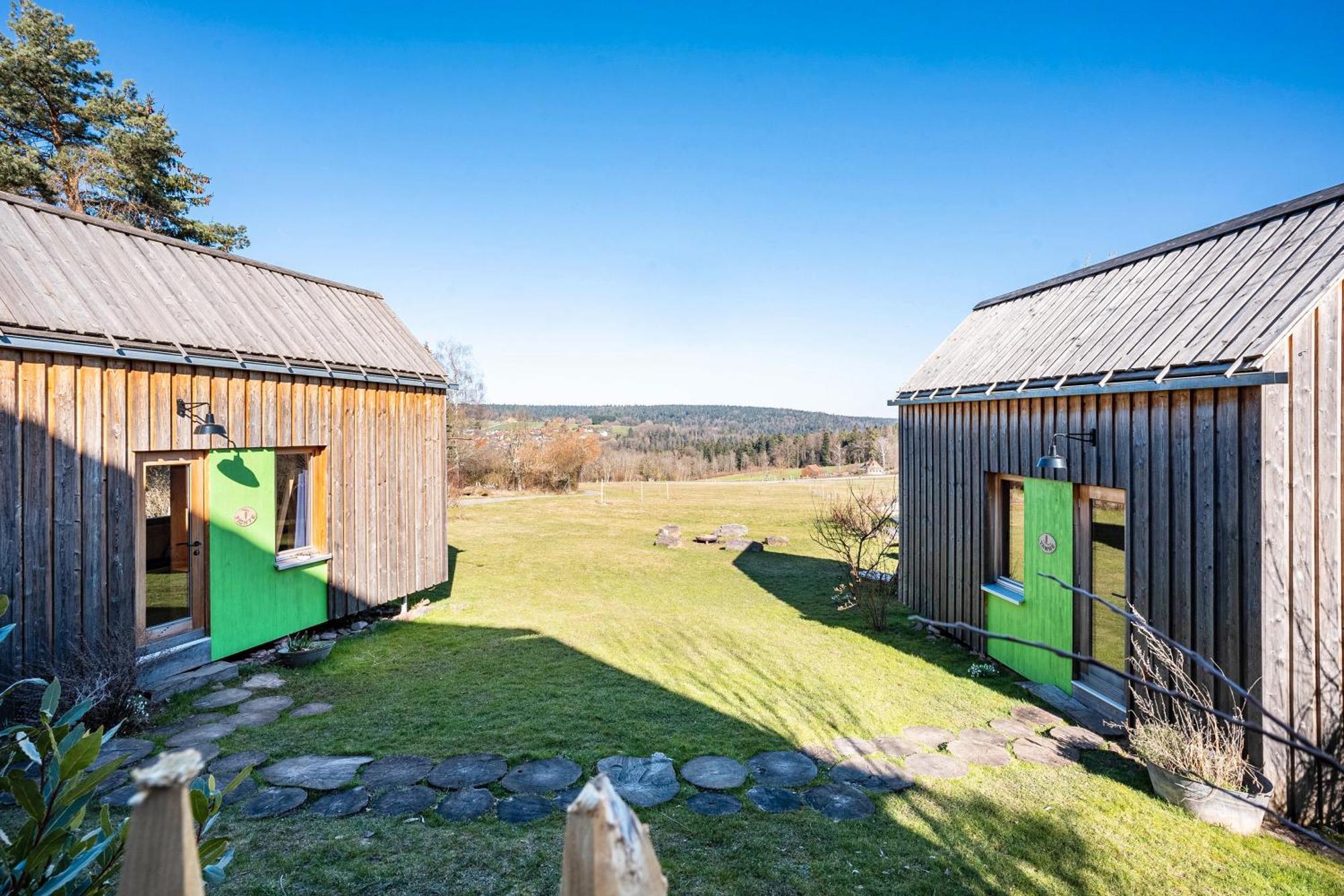 Tiny Houses Der Dorfscheune Bieselsberg Buitenkant foto