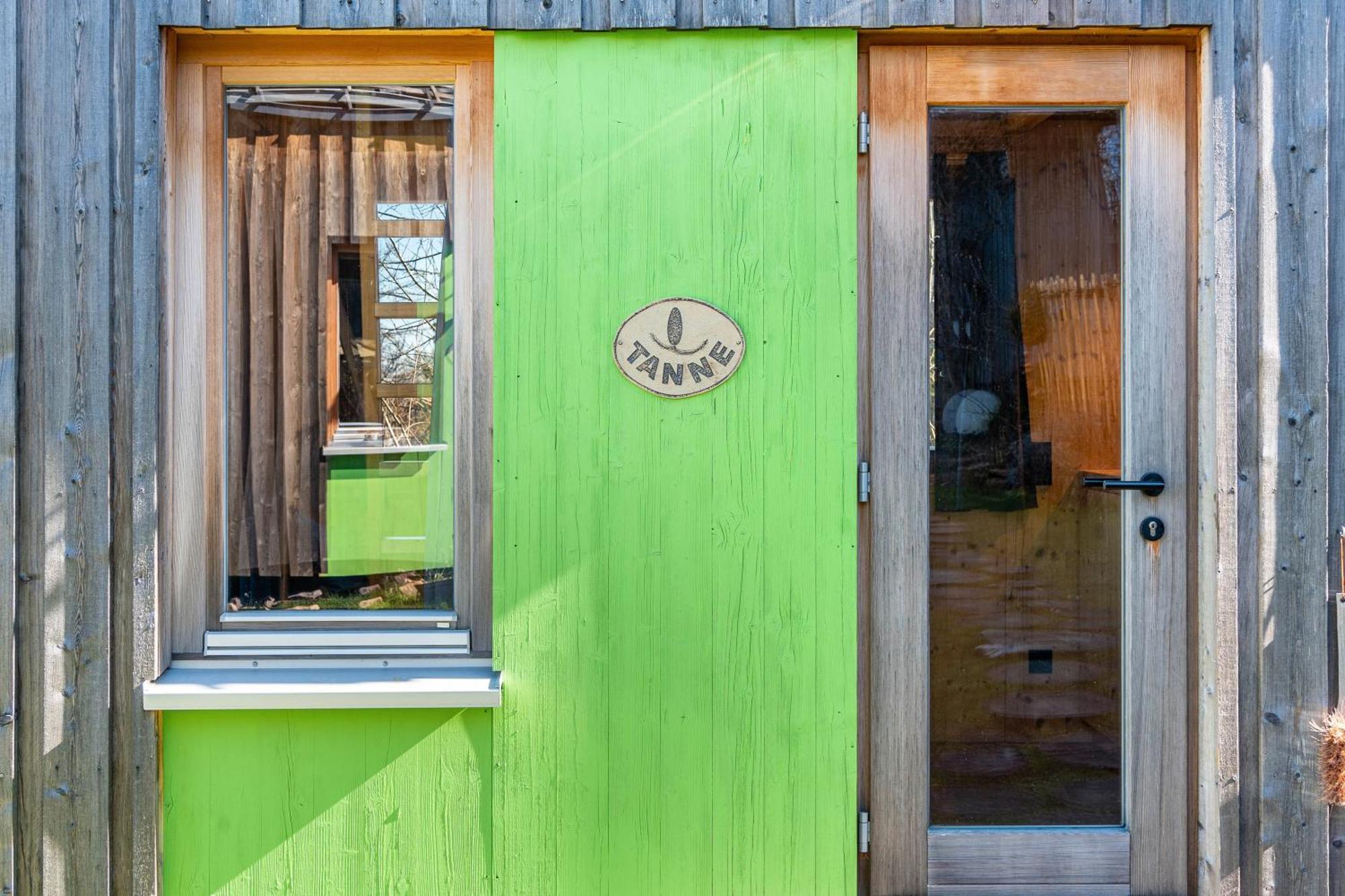 Tiny Houses Der Dorfscheune Bieselsberg Buitenkant foto