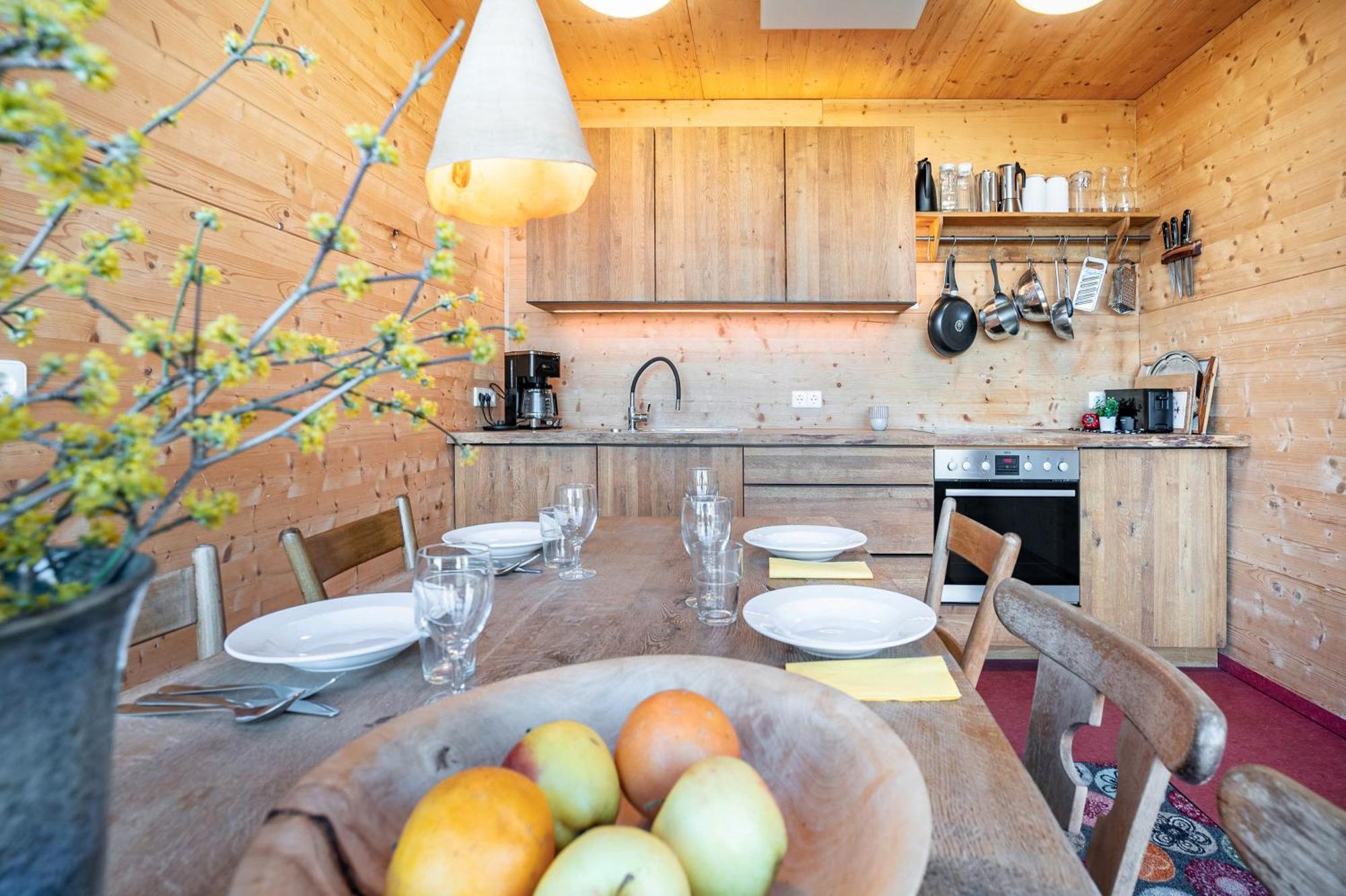 Tiny Houses Der Dorfscheune Bieselsberg Buitenkant foto