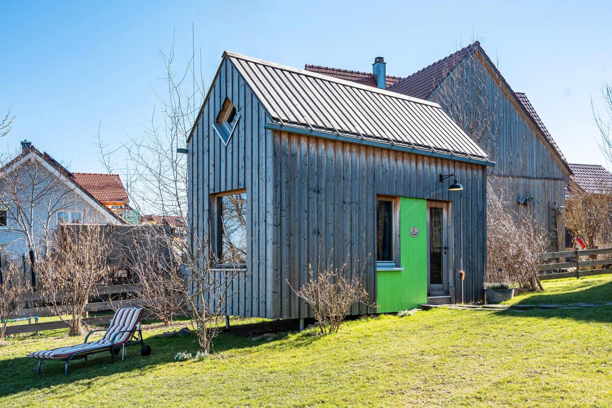 Tiny Houses Der Dorfscheune Bieselsberg Buitenkant foto