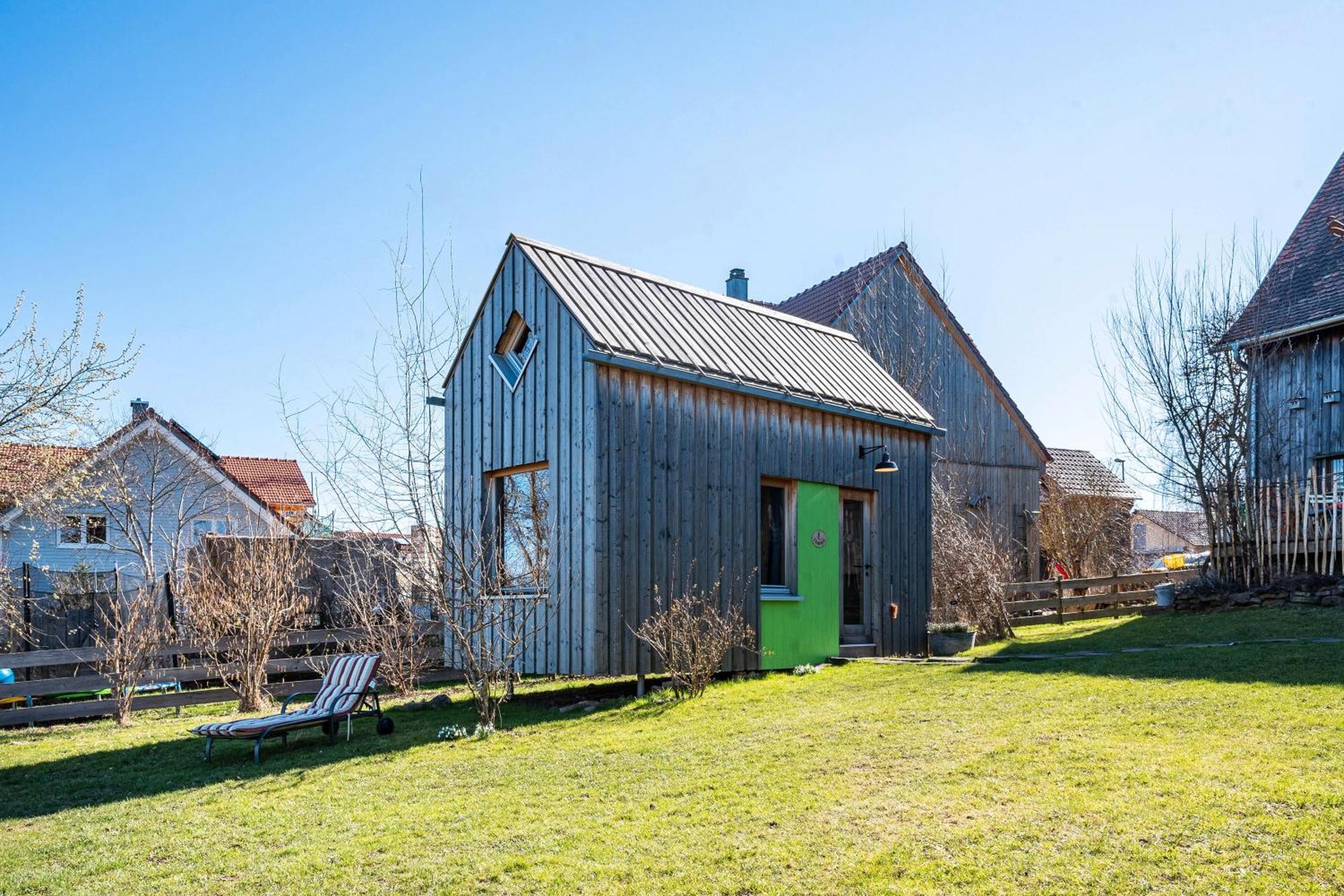 Tiny Houses Der Dorfscheune Bieselsberg Buitenkant foto
