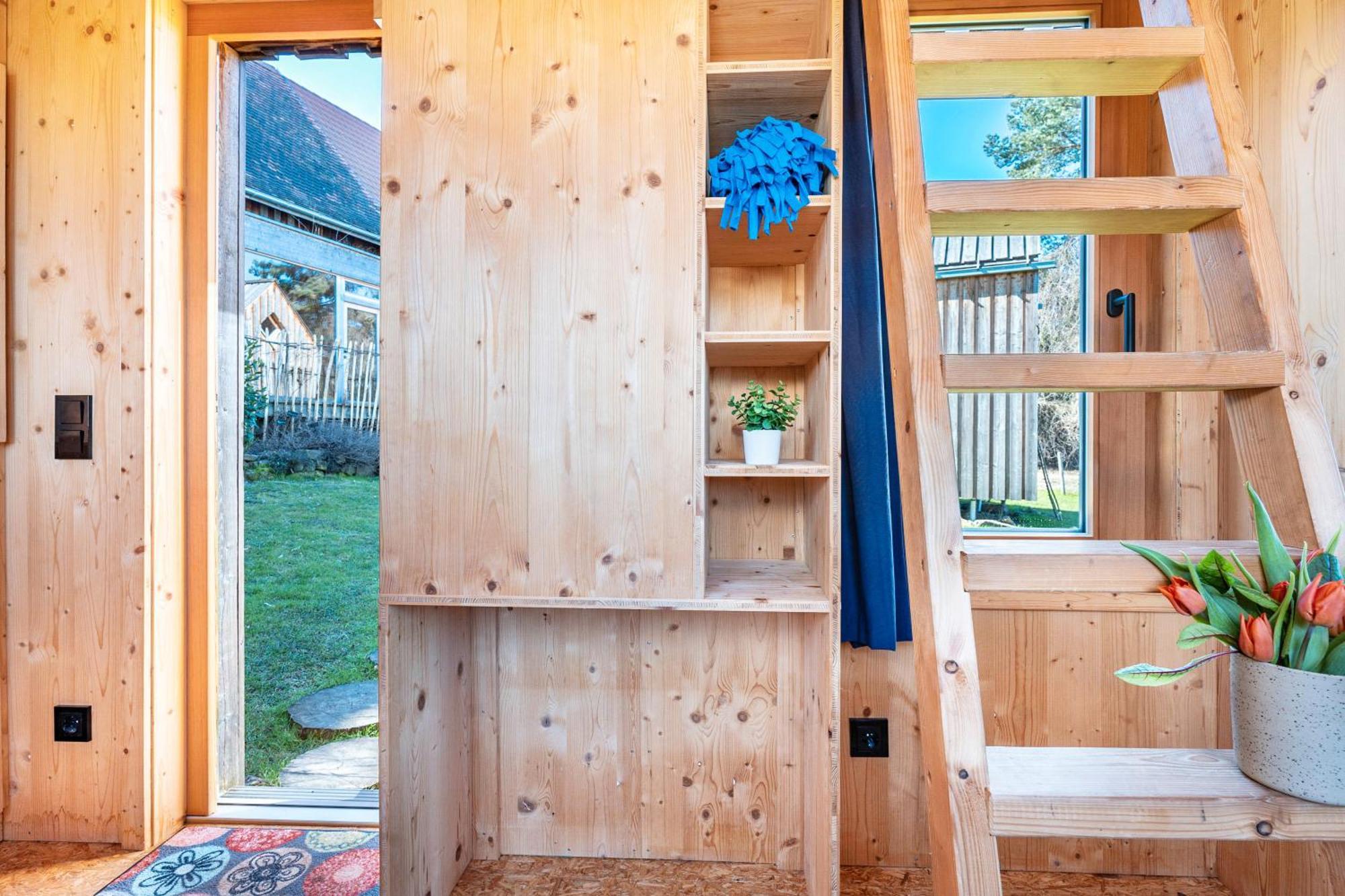 Tiny Houses Der Dorfscheune Bieselsberg Buitenkant foto
